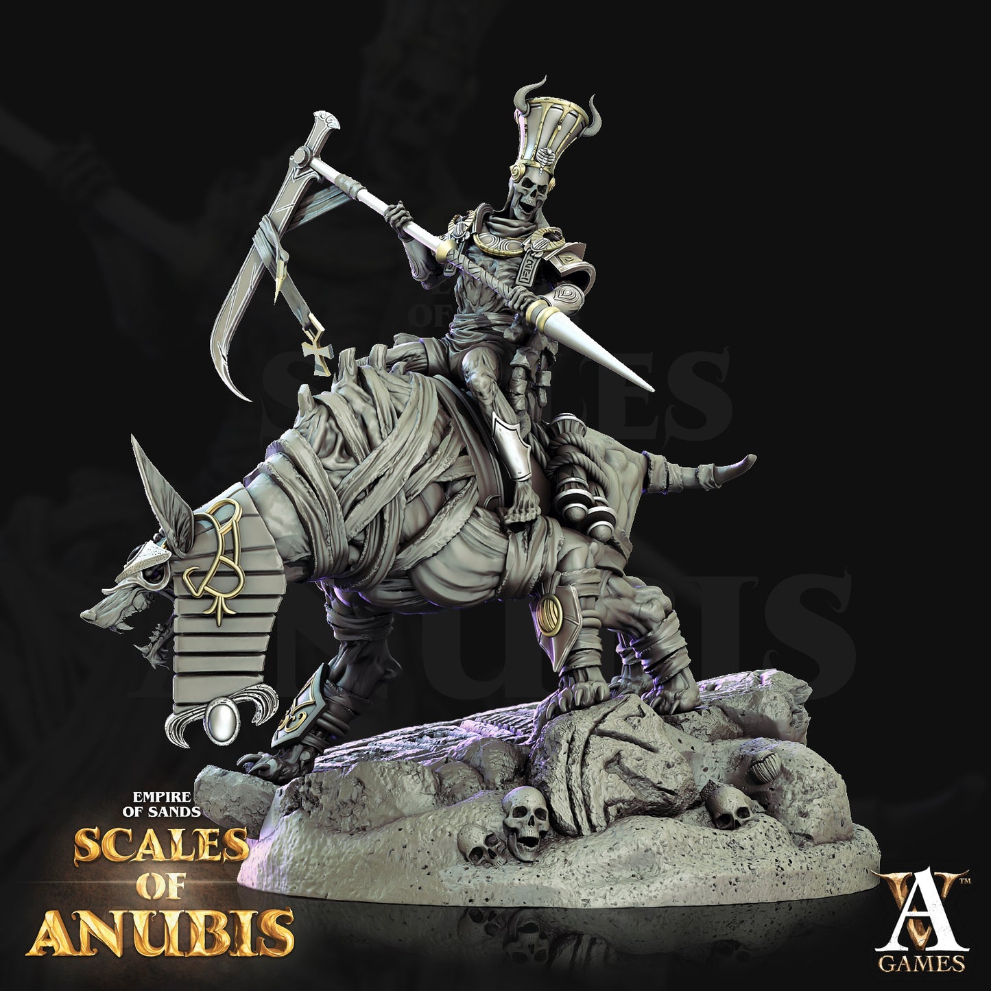 Anubian Wardog Riders - Pose 2