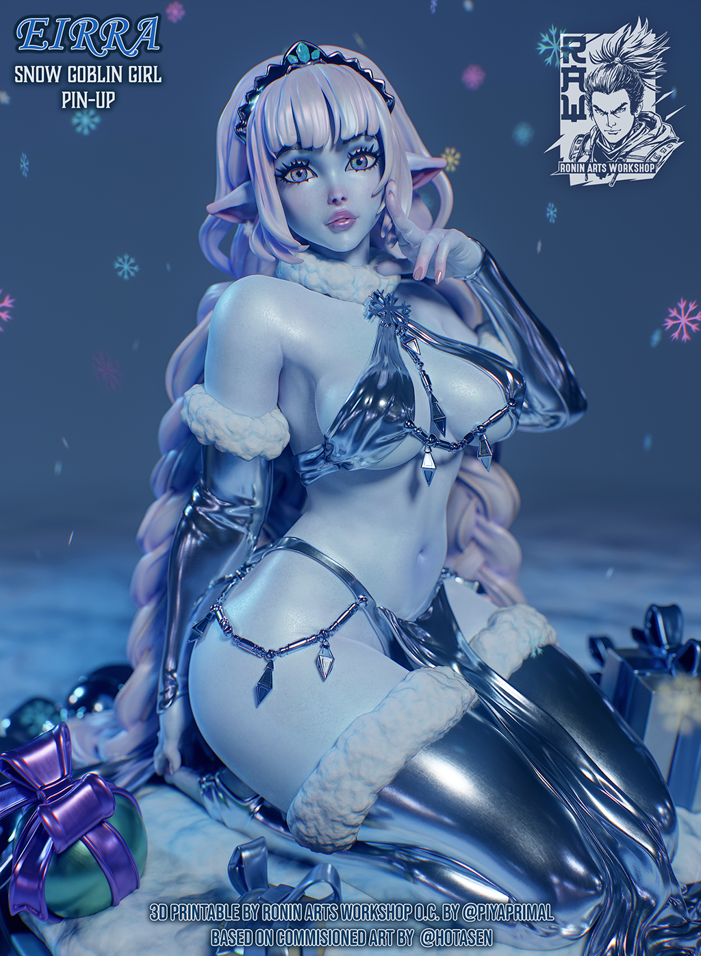 Eirra - Snow Goblin Girl - Silver Outfit