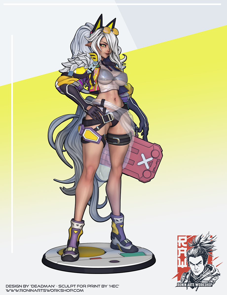 Deadmans SciFi ElfGirl - Standard Model