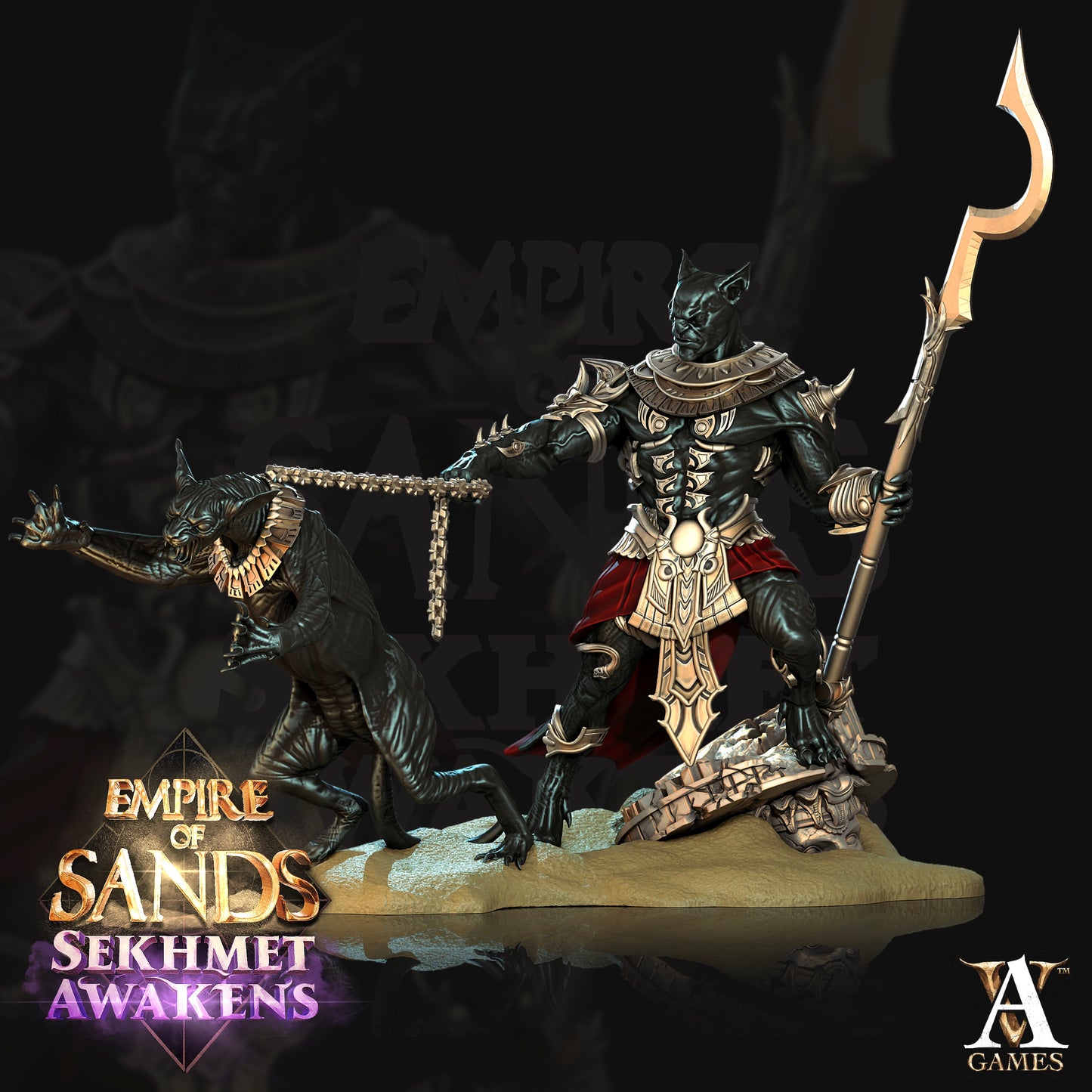 Son of Sekhmet - Pose 1