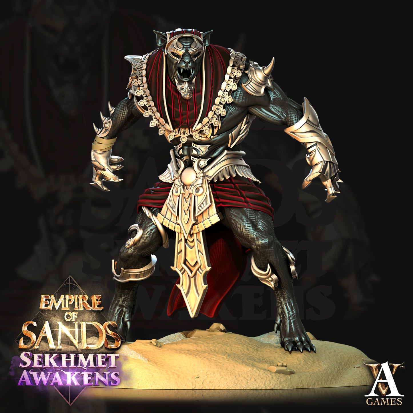 Son of Sekhmet - Pose 4