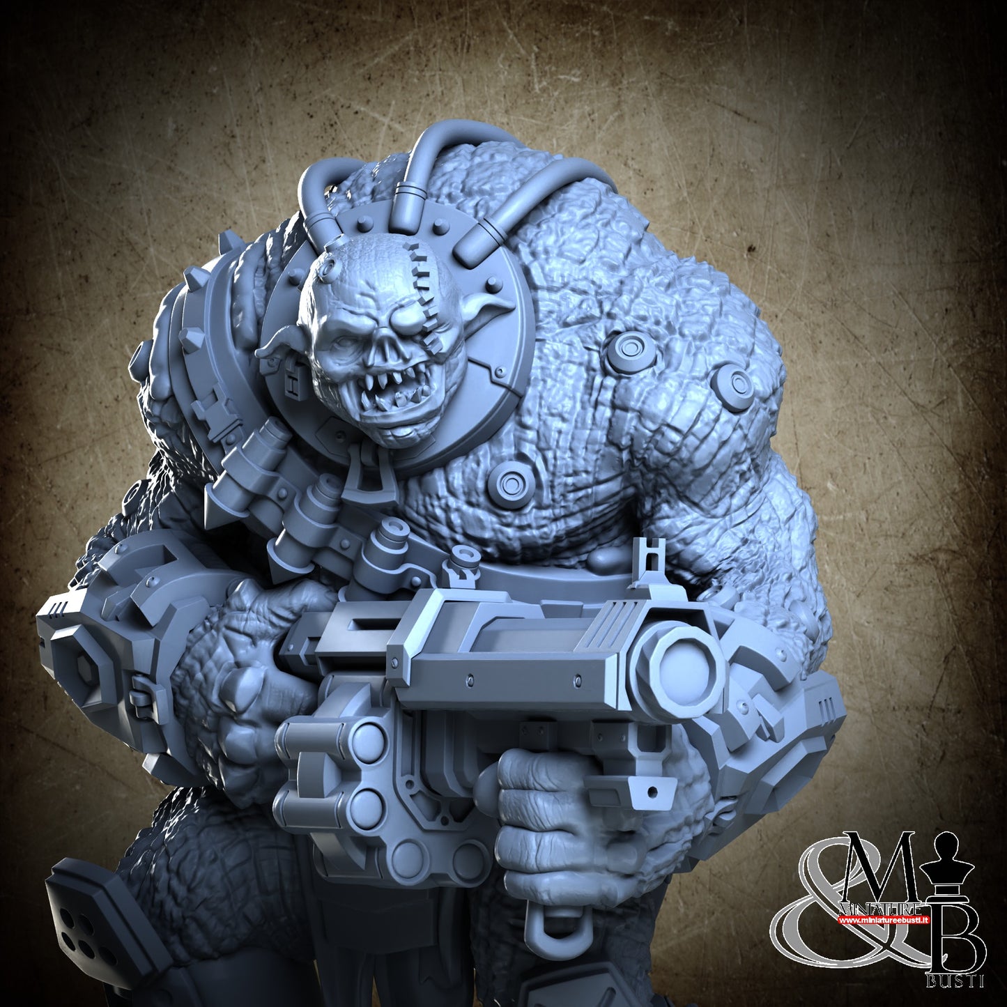 Ghakval Ghu Grunts - Pose 1 without shot