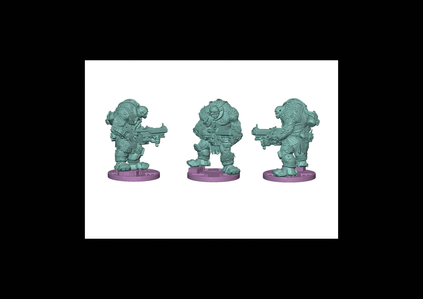 Ghakval Ghu Grunts - Pose 1 without shot
