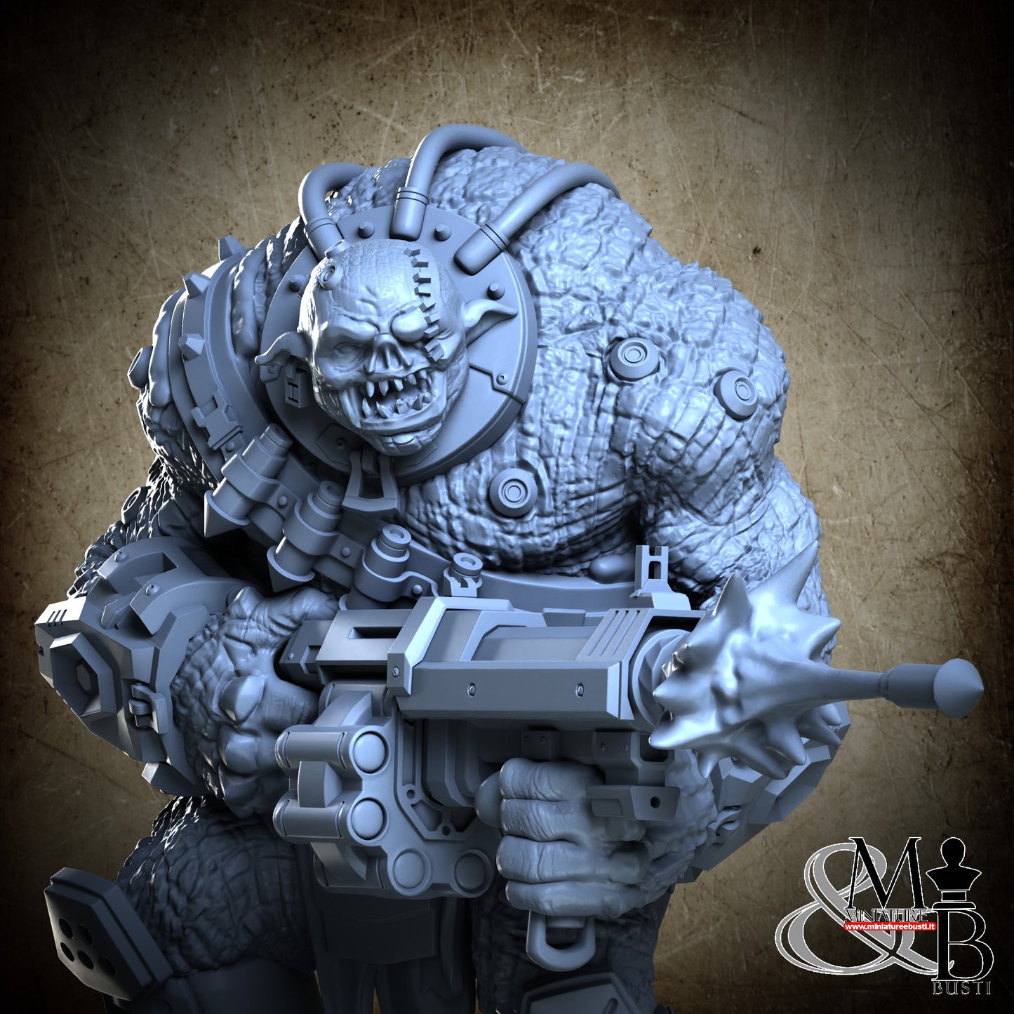 Ghakval Ghu Grunts - Pose 1 with shot