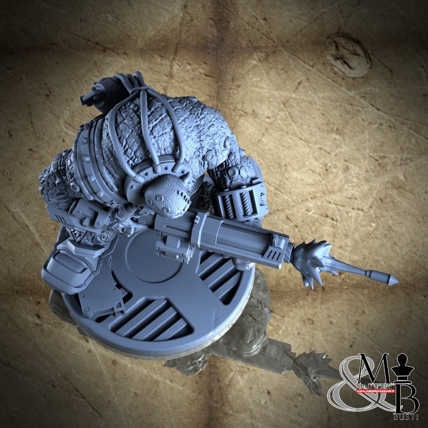 Ghakval Ghu Grunts - Pose 1 with shot