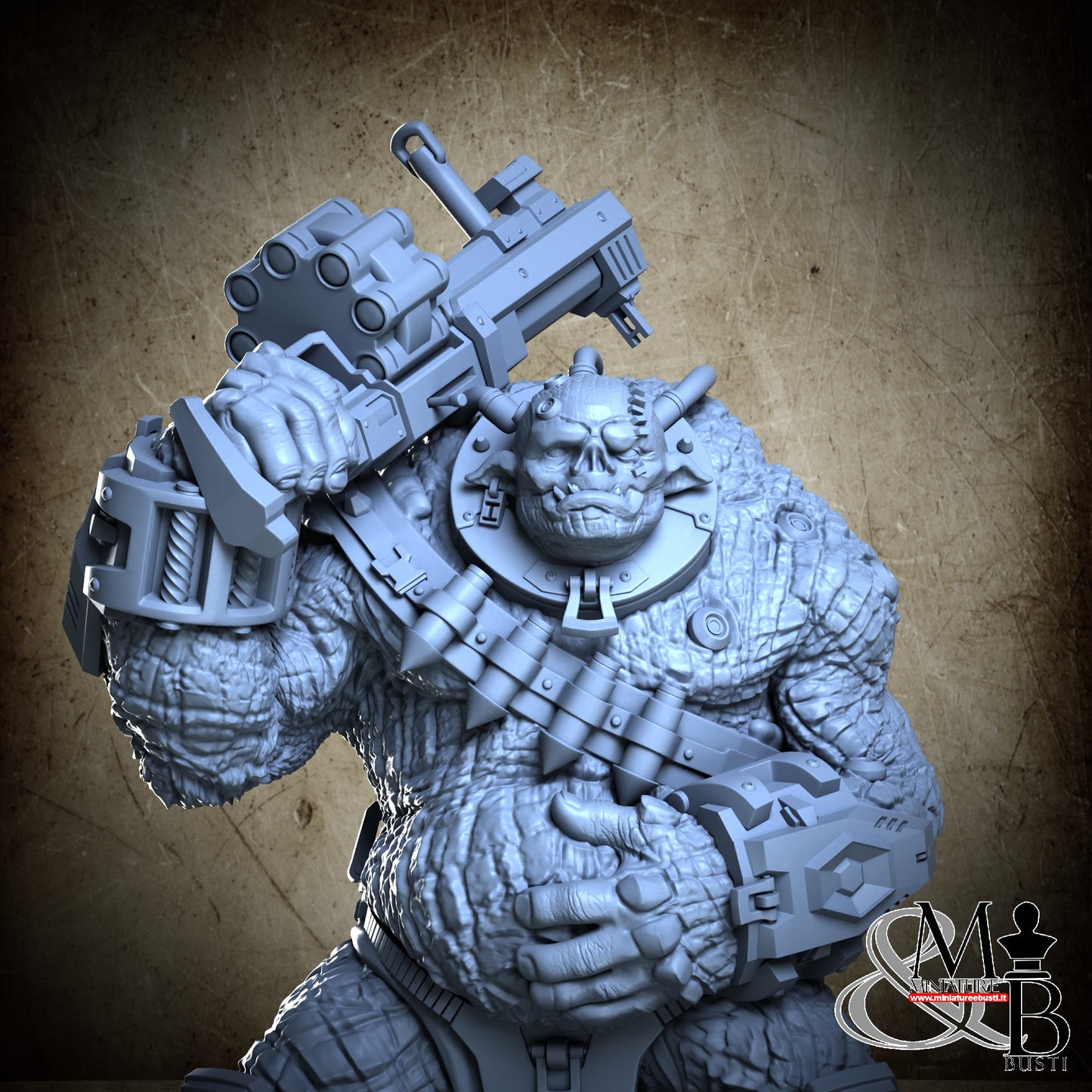 Ghakval Ghu Grunts - Pose 2 without smoke