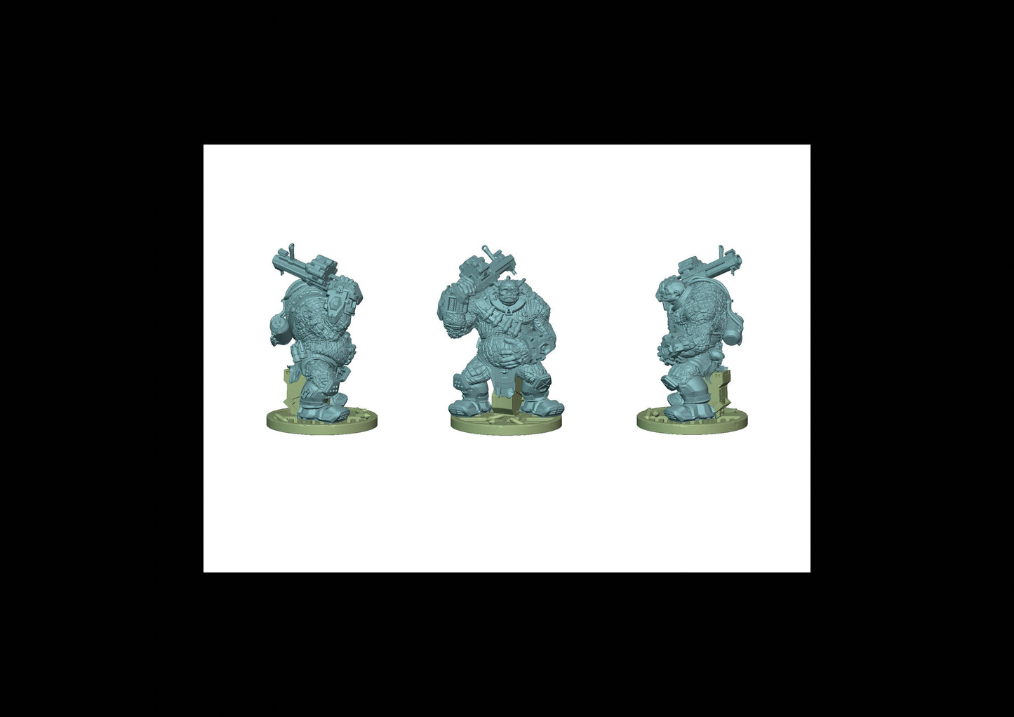 Ghakval Ghu Grunts - Pose 2 without smoke