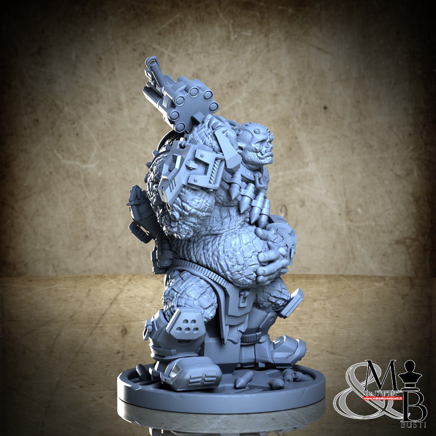 Ghakval Ghu Grunts - Pose 2 without smoke