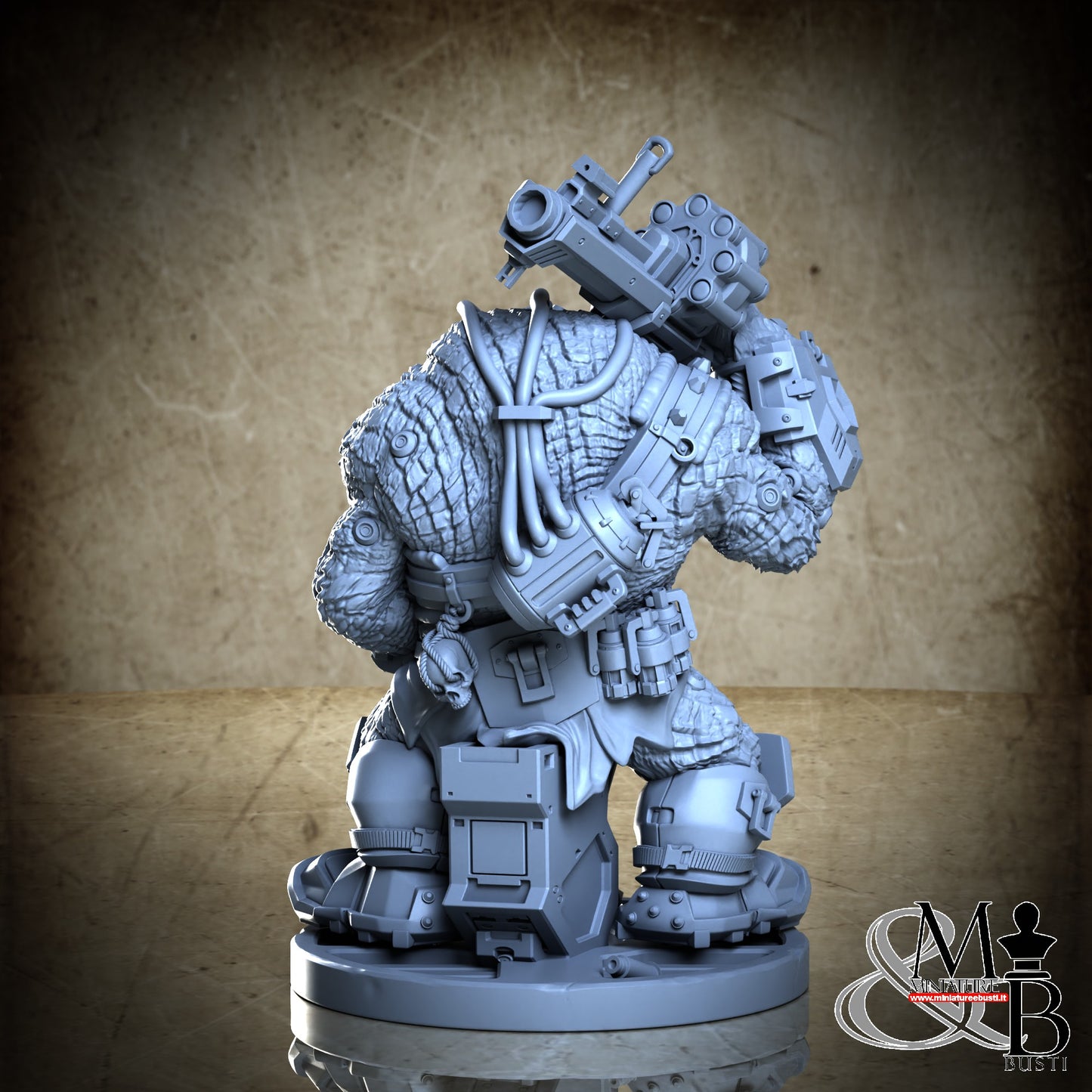 Ghakval Ghu Grunts - Pose 2 without smoke