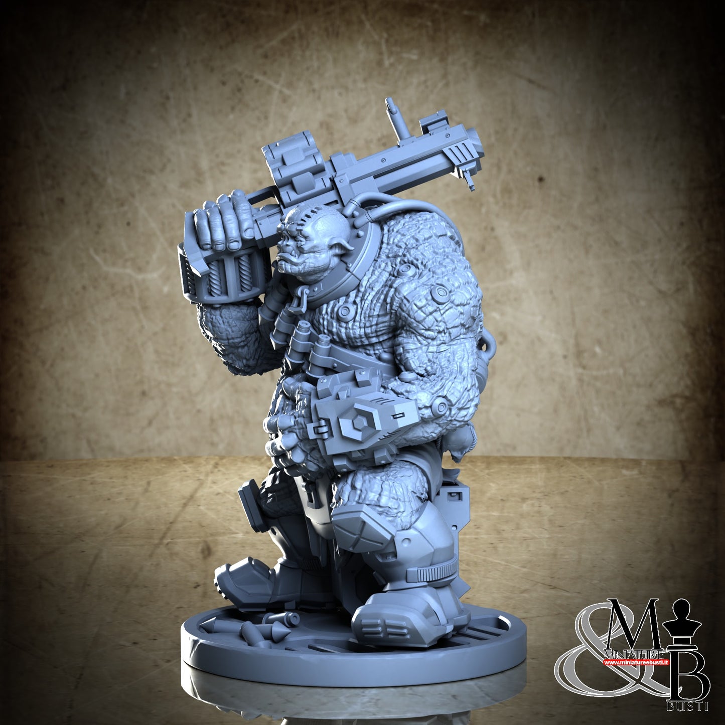 Ghakval Ghu Grunts - Pose 2 without smoke