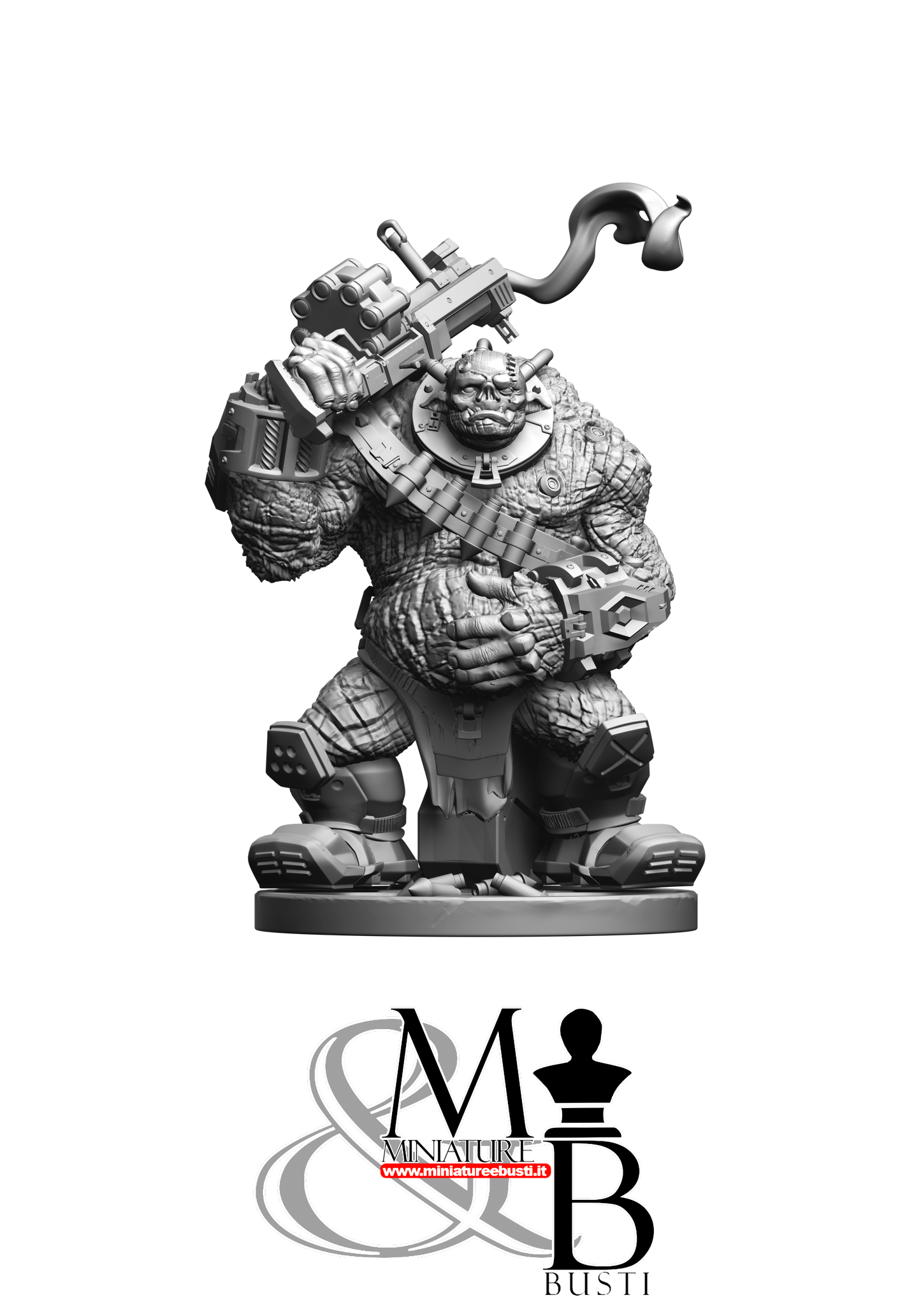 Ghakval Ghu Grunts - Pose 2 with smoke