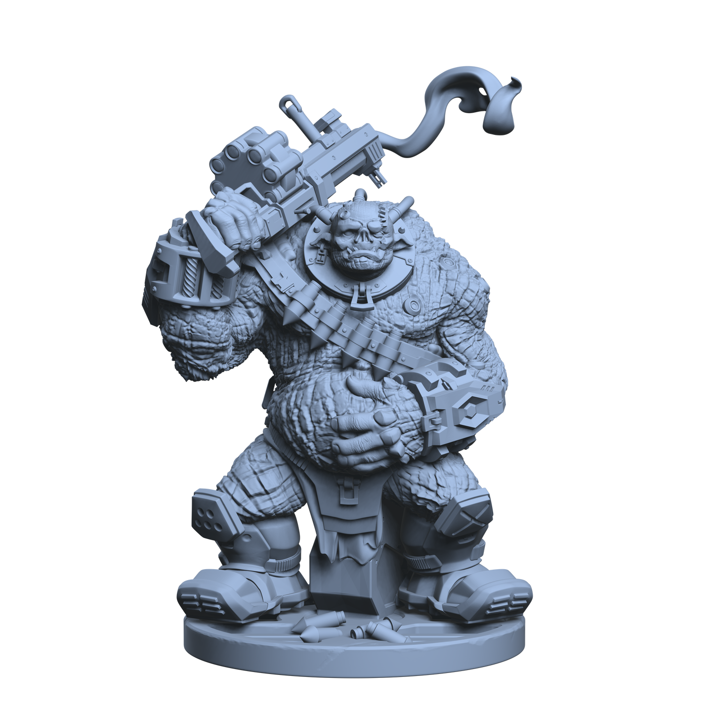 Ghakval Ghu Grunts - Pose 2 with smoke