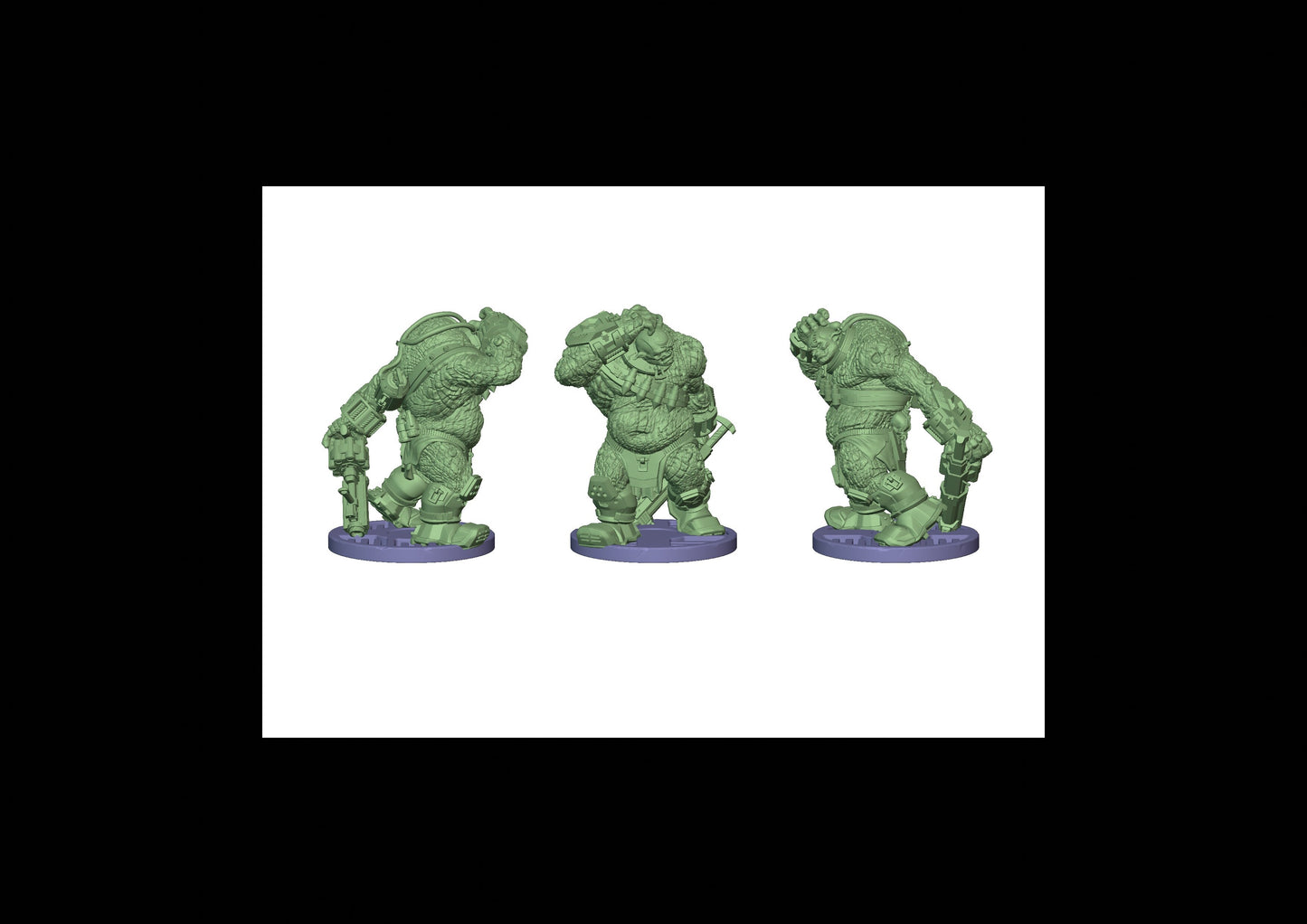 Ghakval Ghu Grunts - Pose 4
