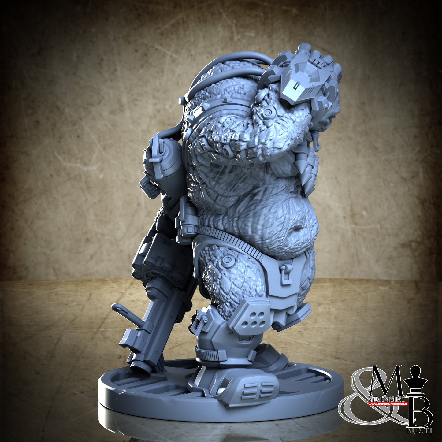Ghakval Ghu Grunts - Pose 4
