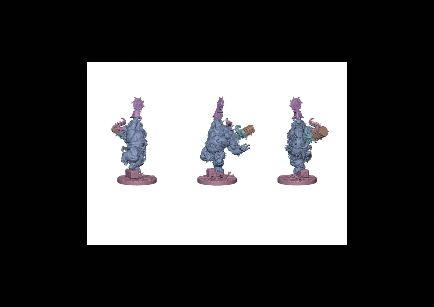 Ghakval Jailers - Pose 2 Gabbia Piena