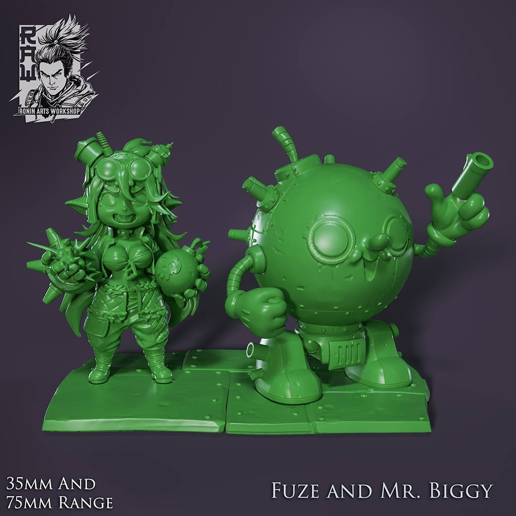 Fuze and Mr Biggy - With Hat