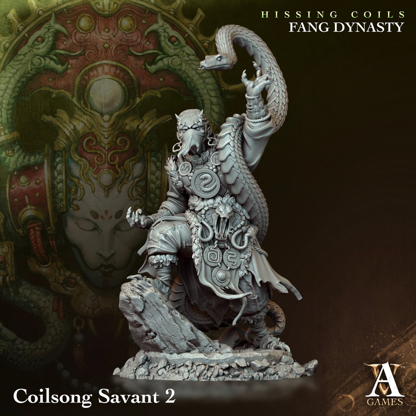 Coilsong Savant - Pose 2