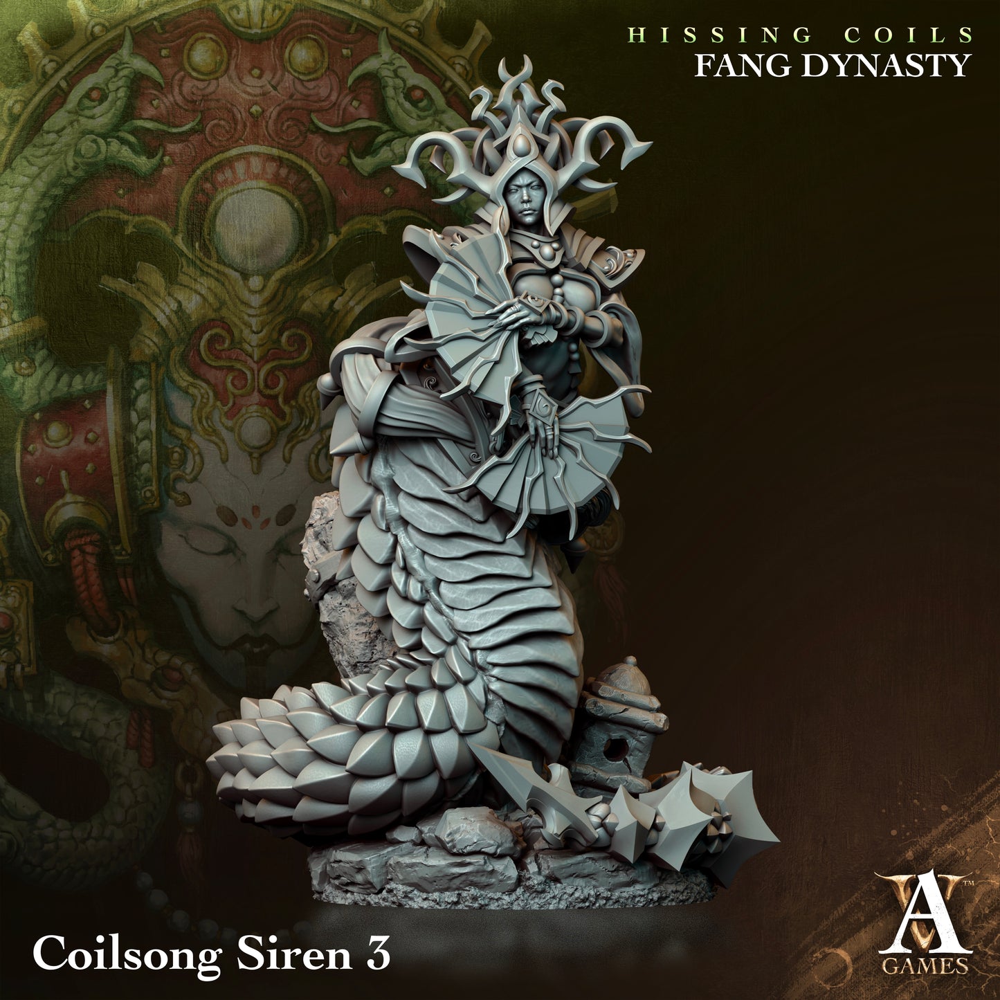 Coilsong Siren - Pose 3