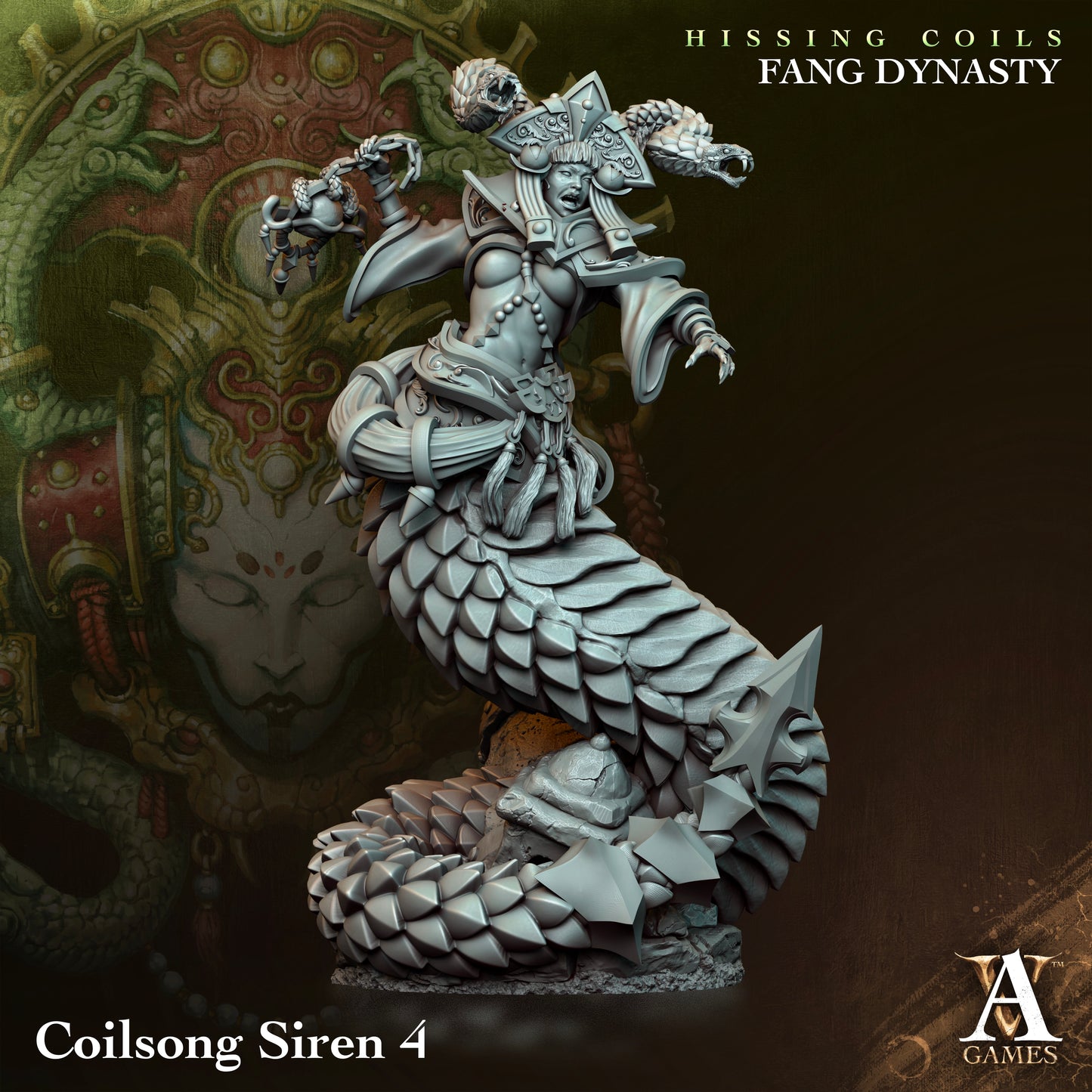 Coilsong Siren - Pose 4