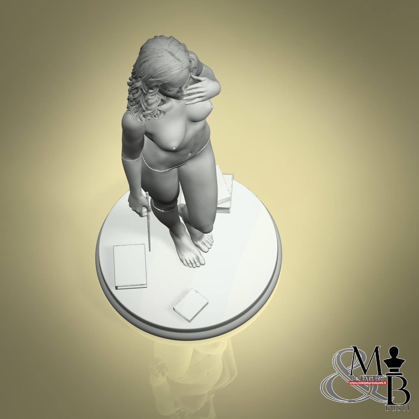 Female magician - NSFW topless scalza