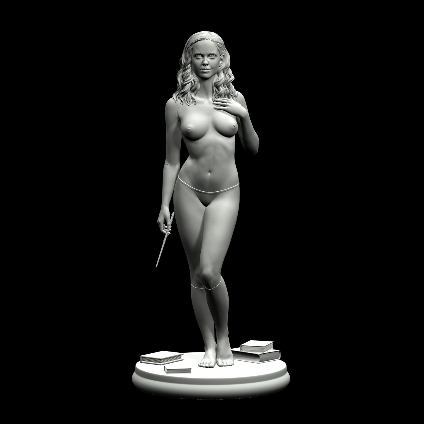 Female magician - NSFW topless scalza