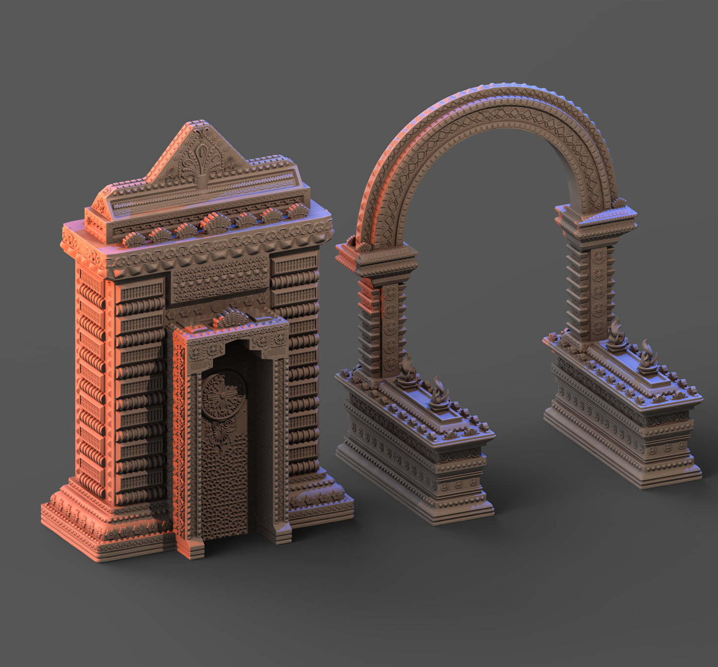 Hindu Altar and Arch