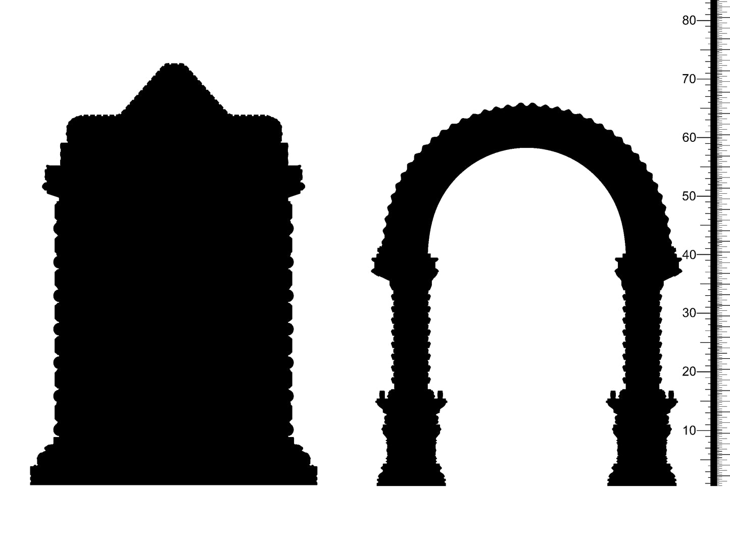 Hindu Altar and Arch