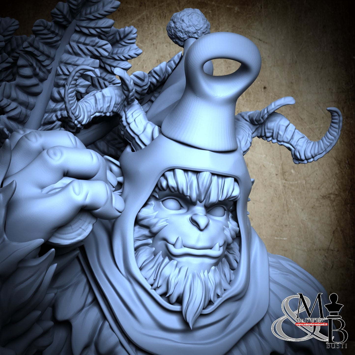 Yeti Inej - Head with ring