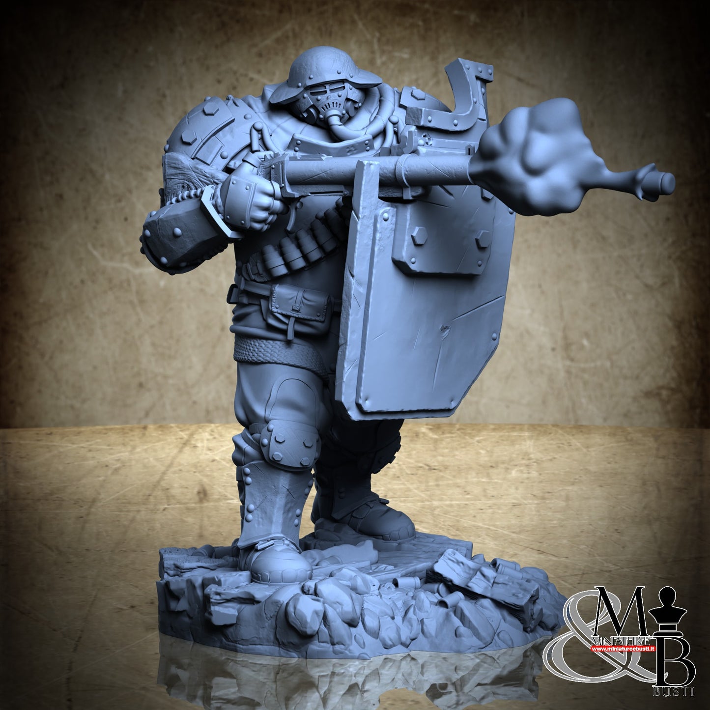 Morior Iron Guard - Pose 4 Shooting