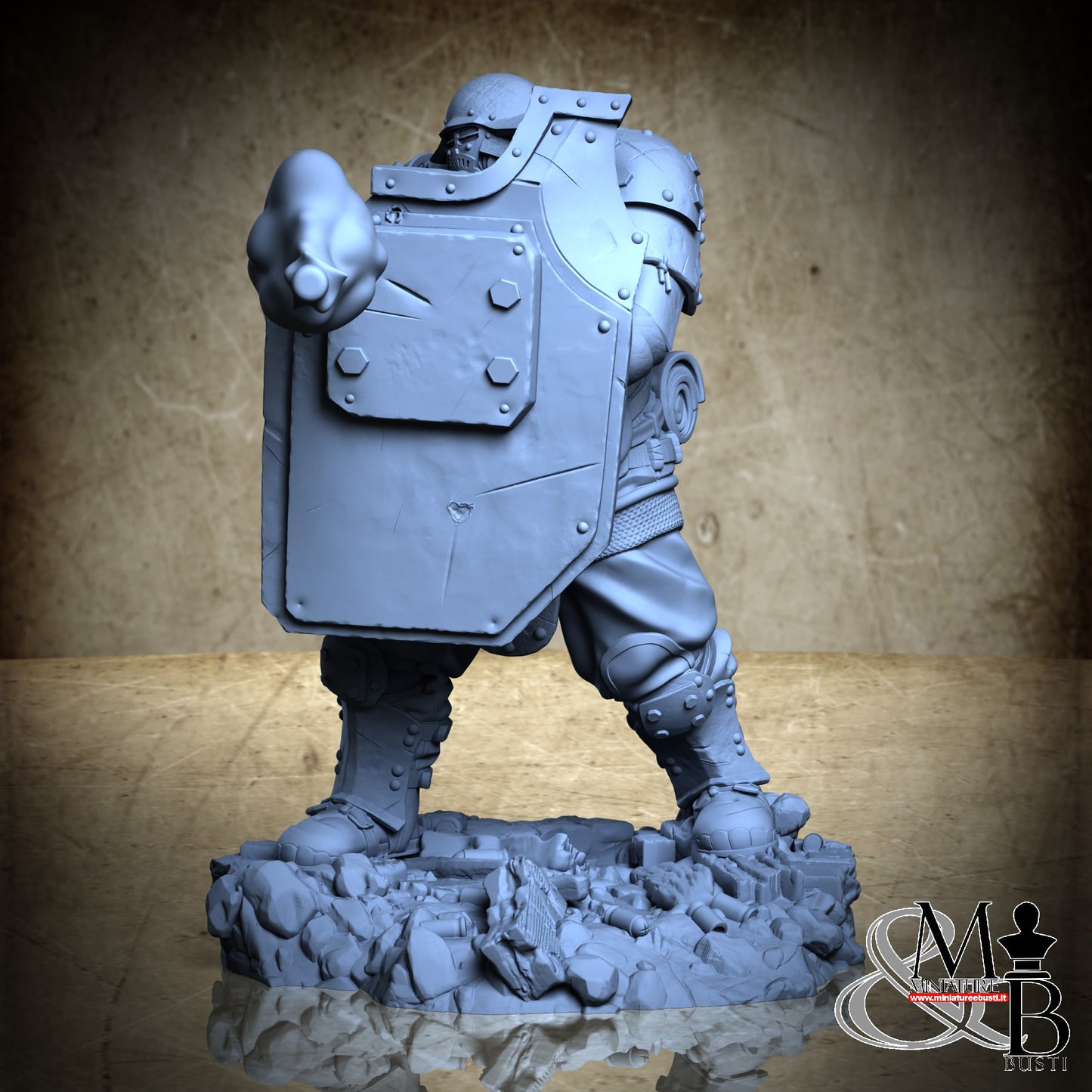 Morior Iron Guard - Pose 4 Shooting