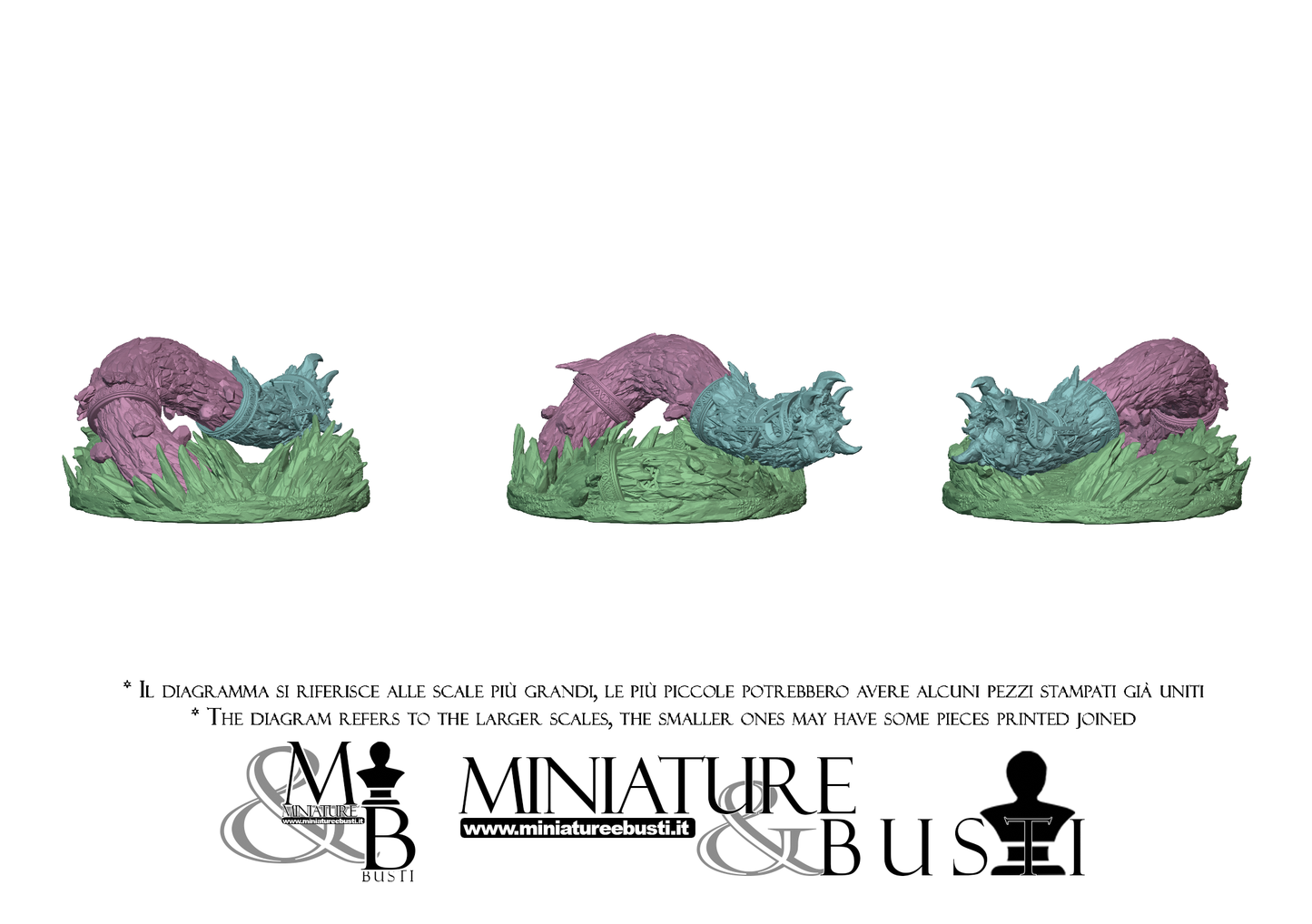 Wurm Riders - Variante 3 Senza Cavaliere