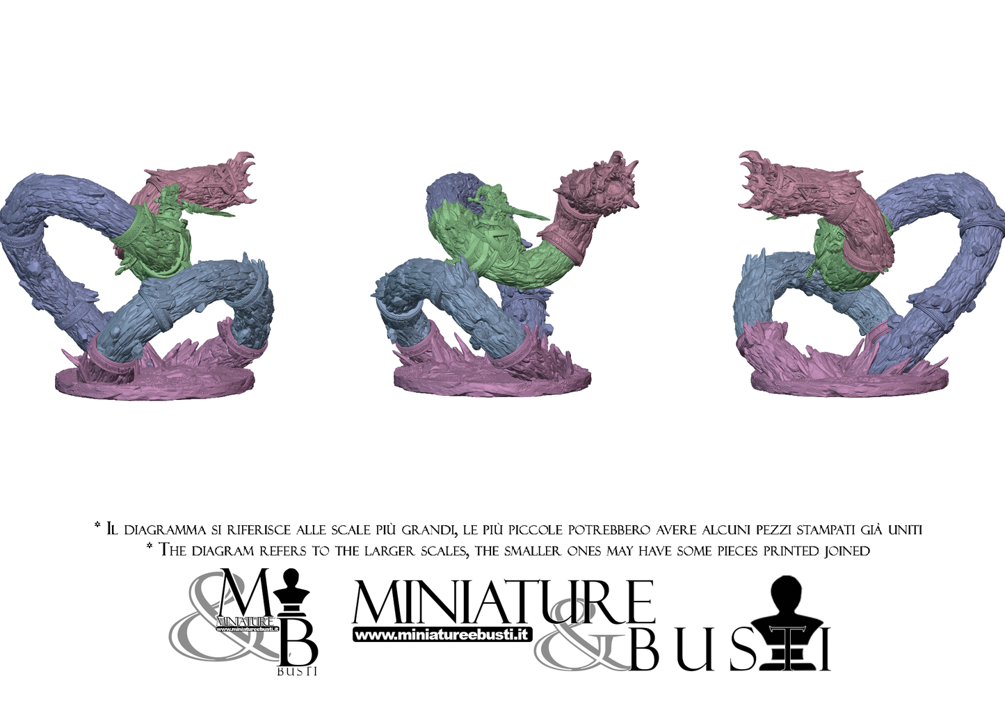 Wurm Riders - Variant 2 with rider