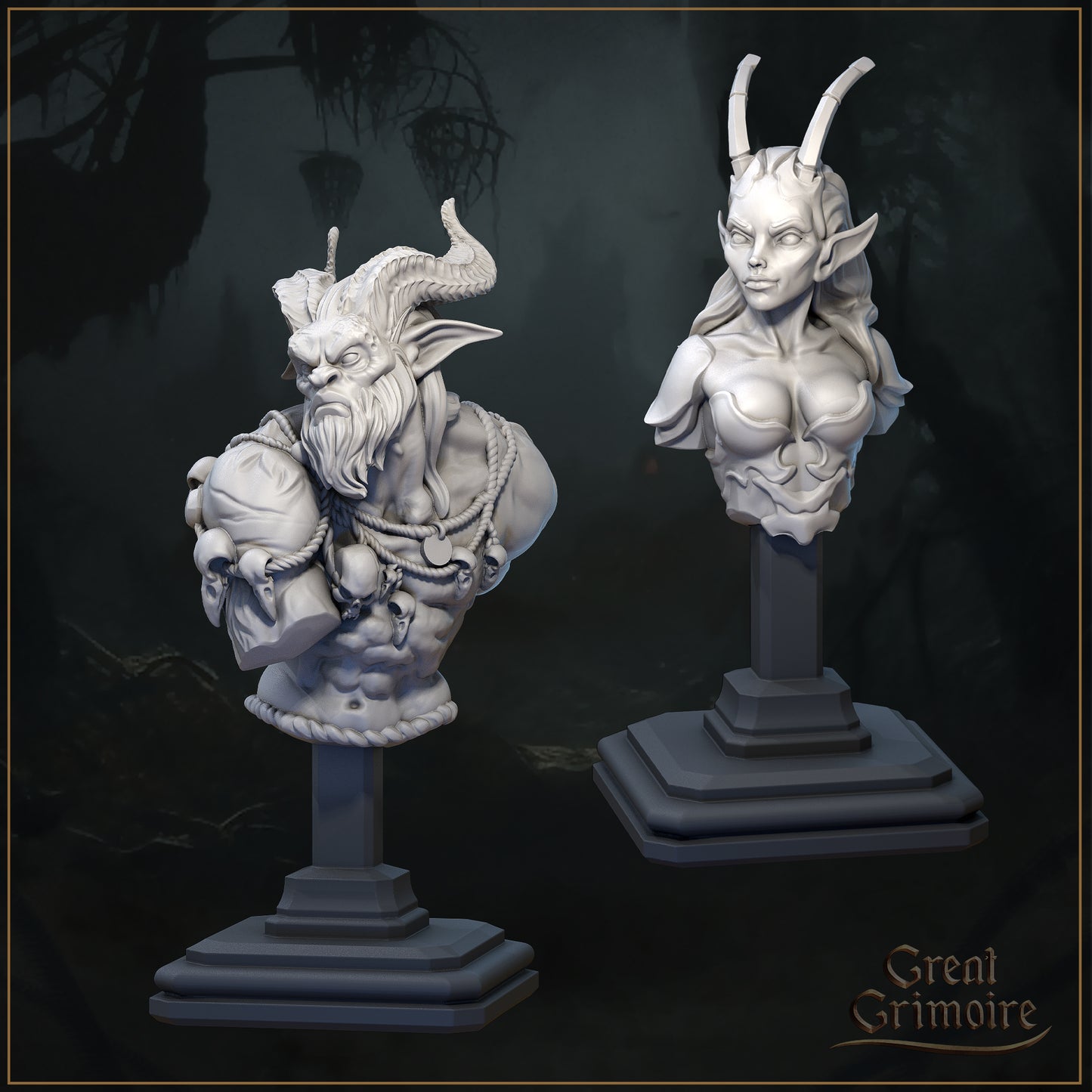 Satyr Bust