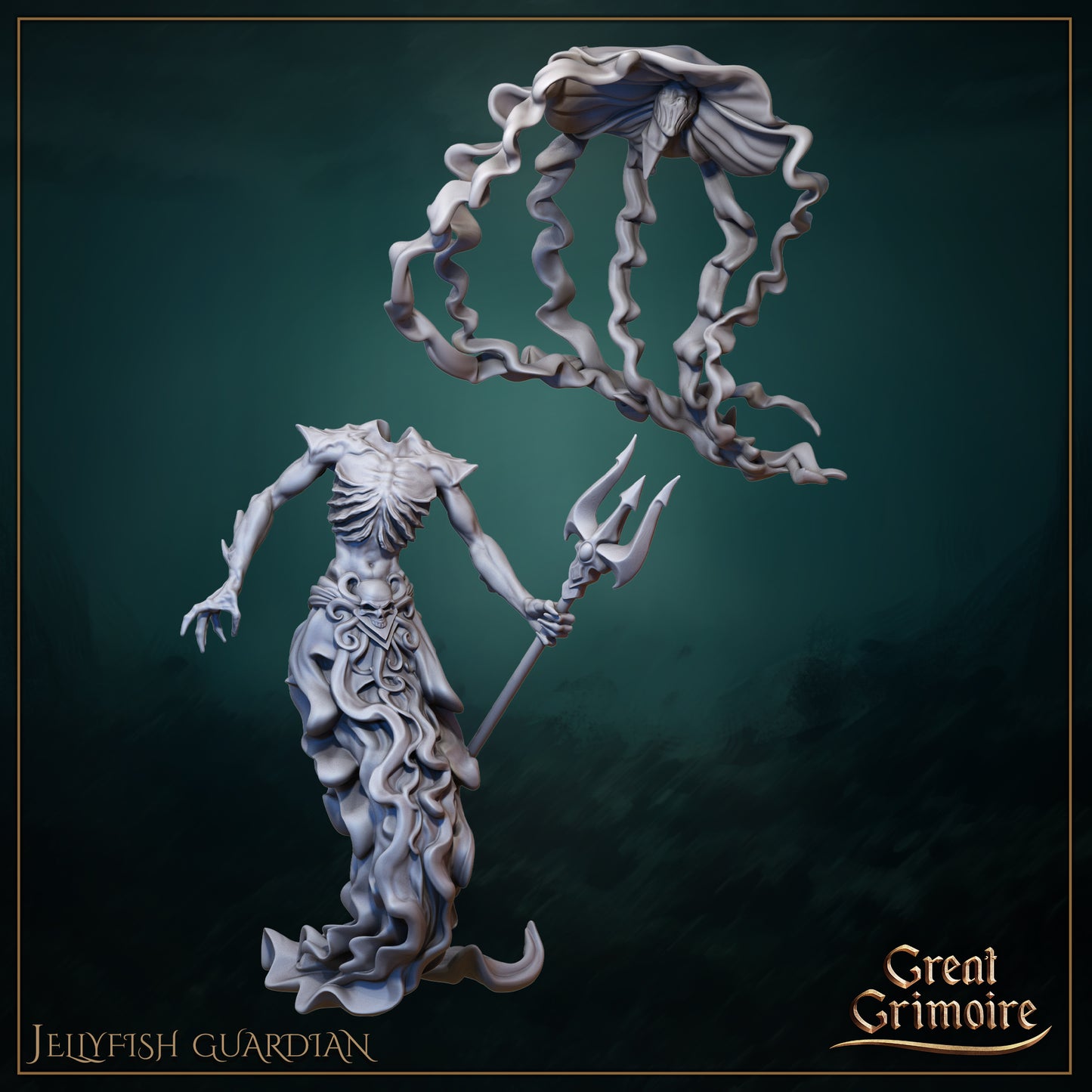 Underwater Sentinels - Jellyfish guardian