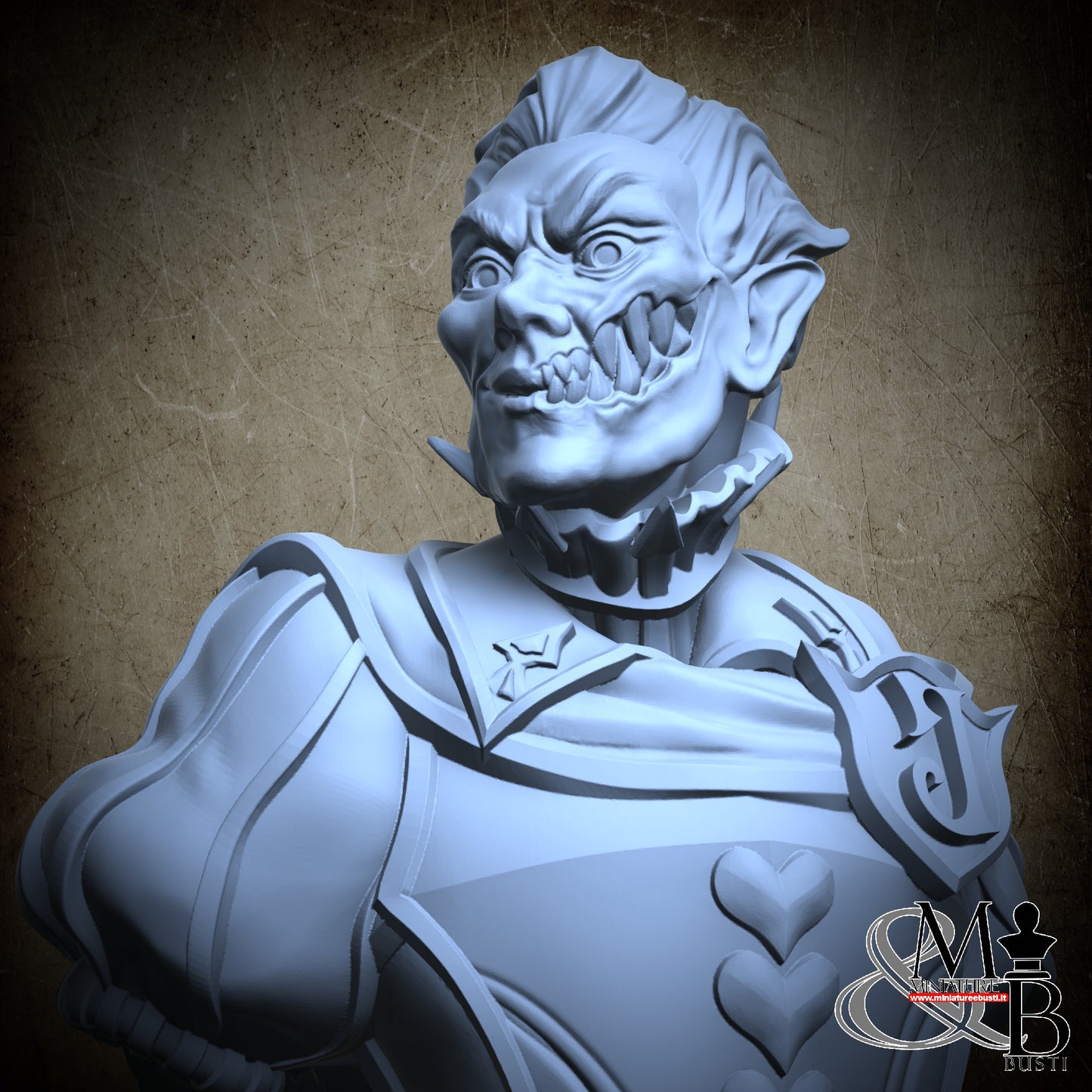 Knave of Hearts Bust