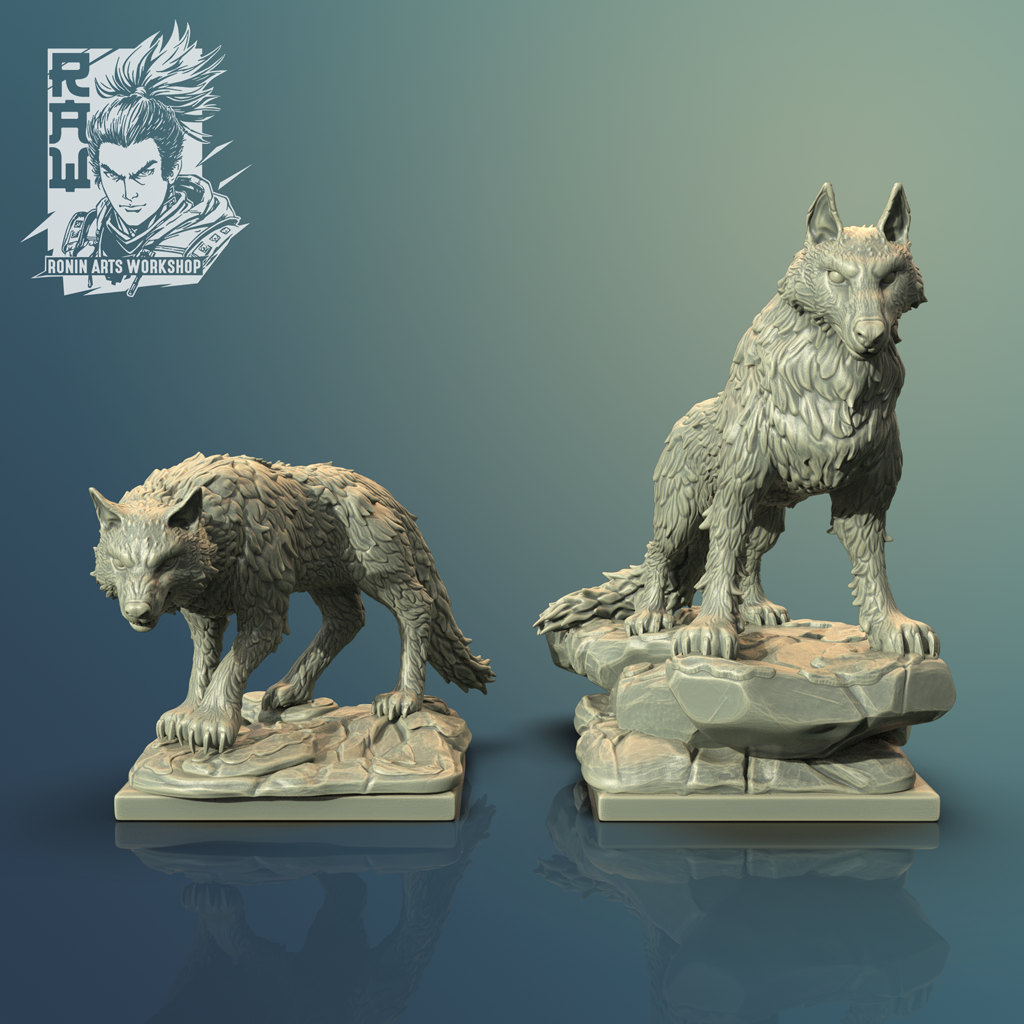 Wolfpack Wolves - White Wolf