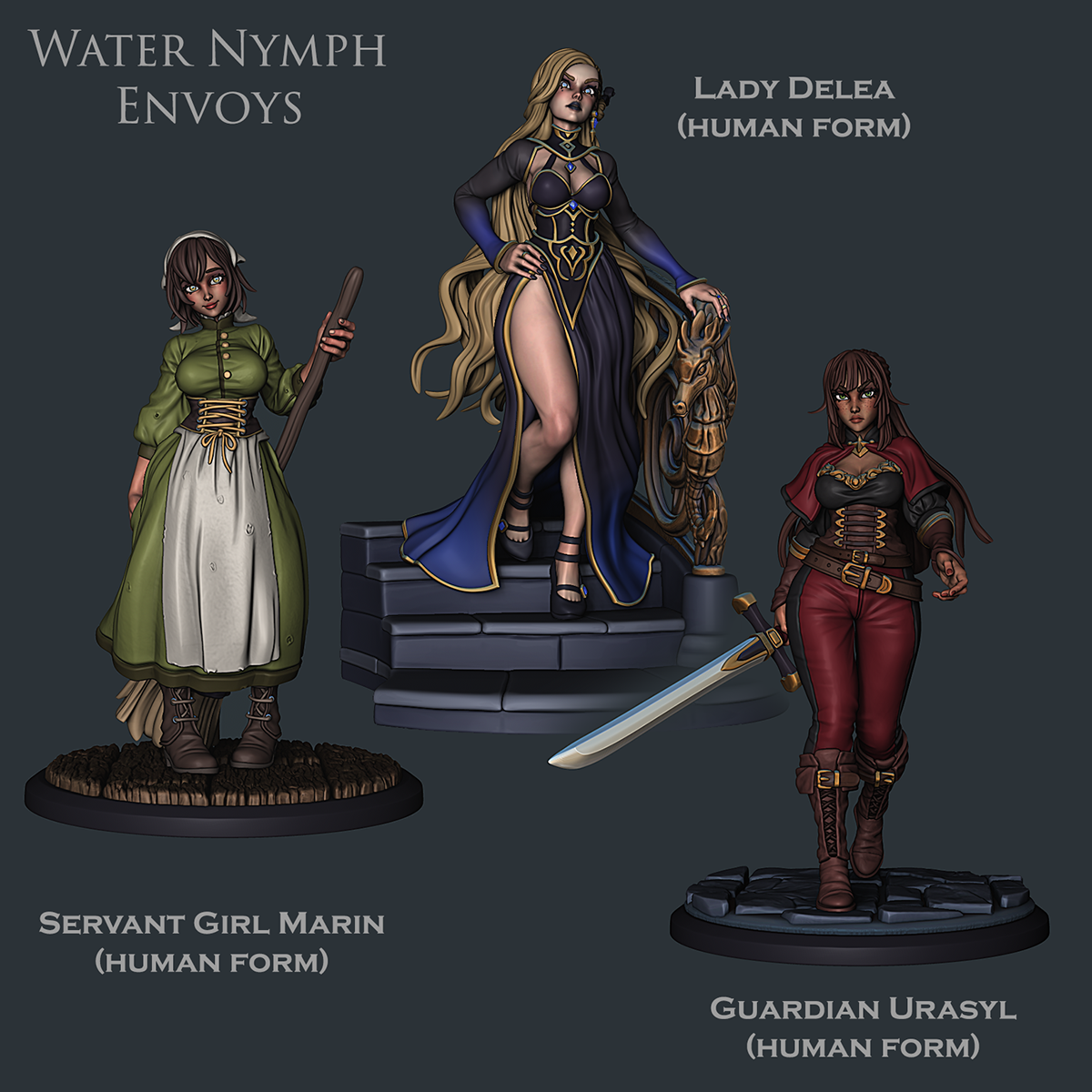 Mermaid Urasyl - Human Form