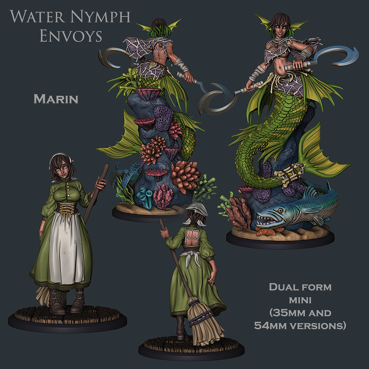 Mermaid Marin - Mermaid Form (SFW)