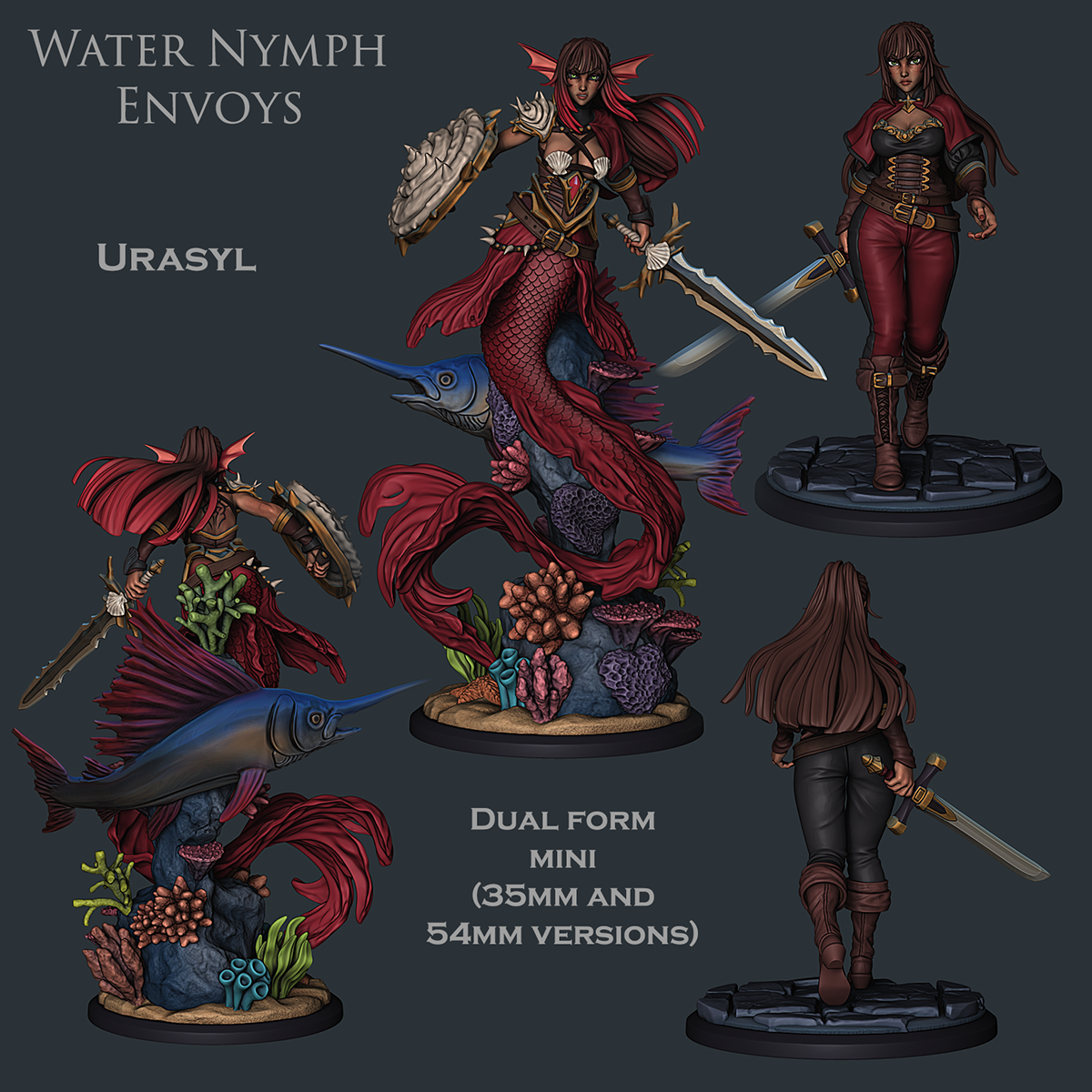 Mermaid Urasyl - Mermaid Form (SFW)