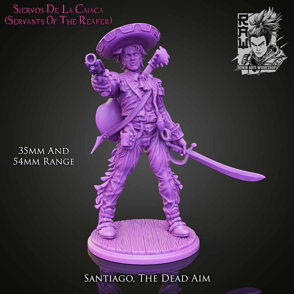 Santiago, The Dead Aim - Makeup Hat