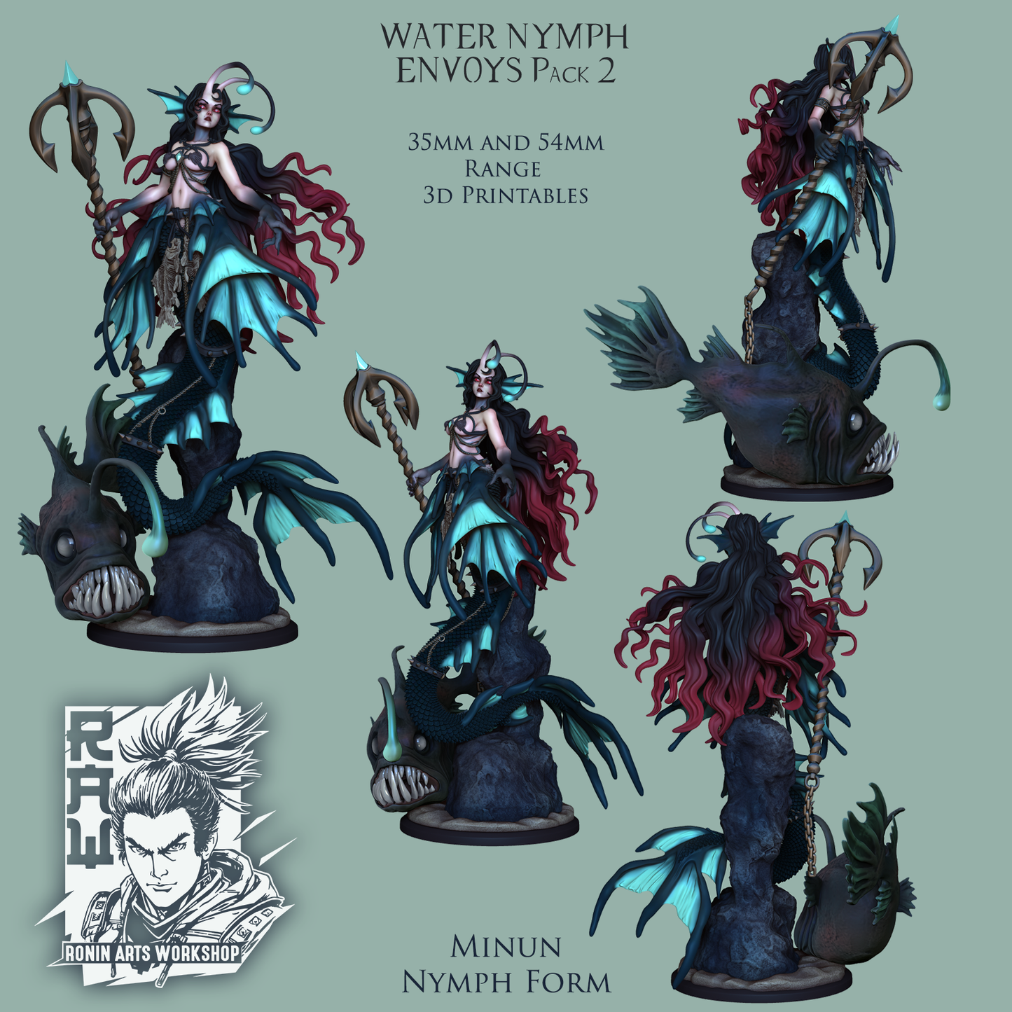 Minun The Schikar (Mermaid Form) - SFW