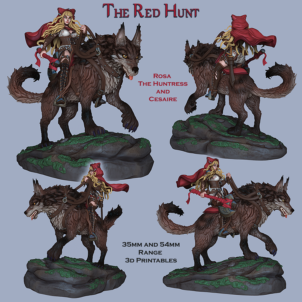 Rosa the Huntress and Cesaire