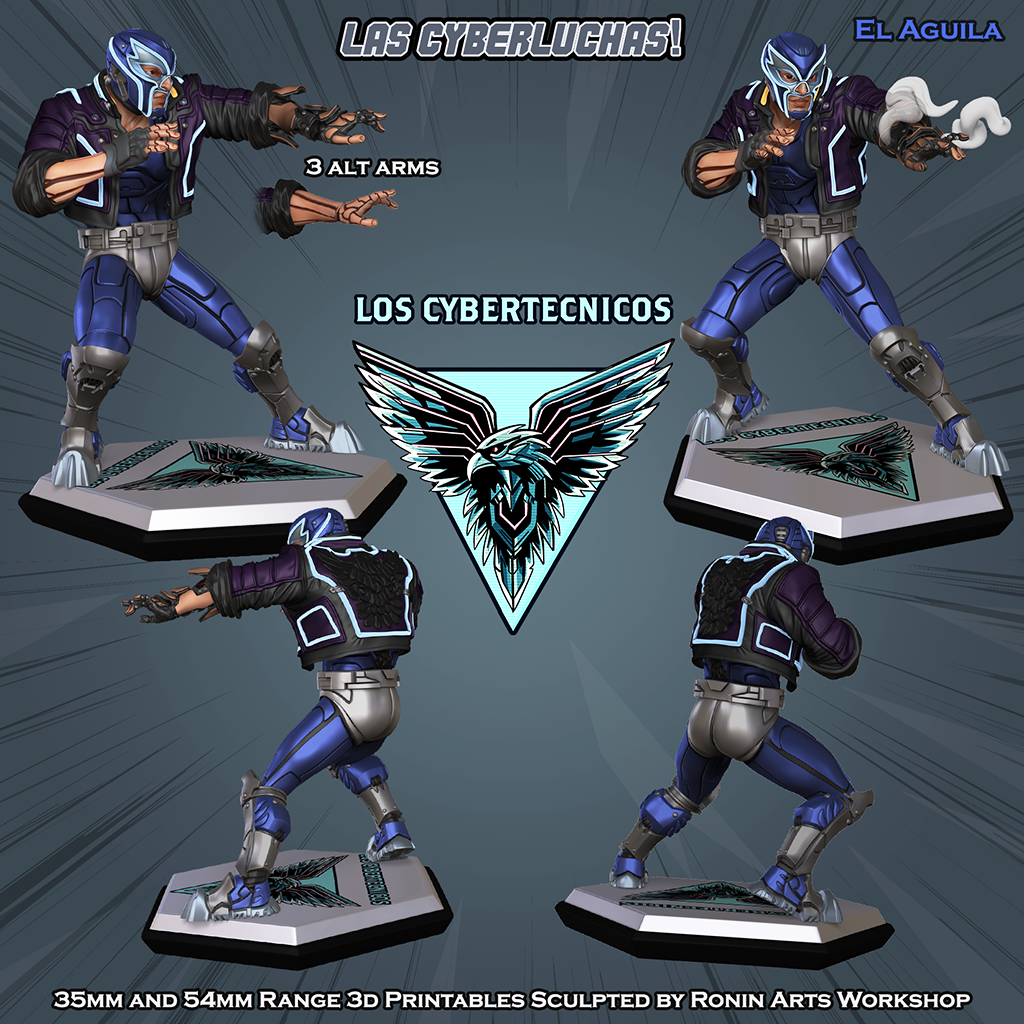 CyberLuchador El Aguila - Open Arm