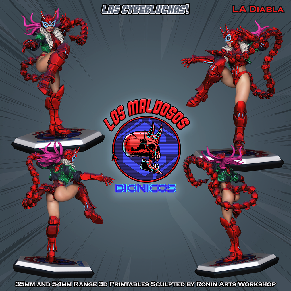 CyberLuchador La Diabla