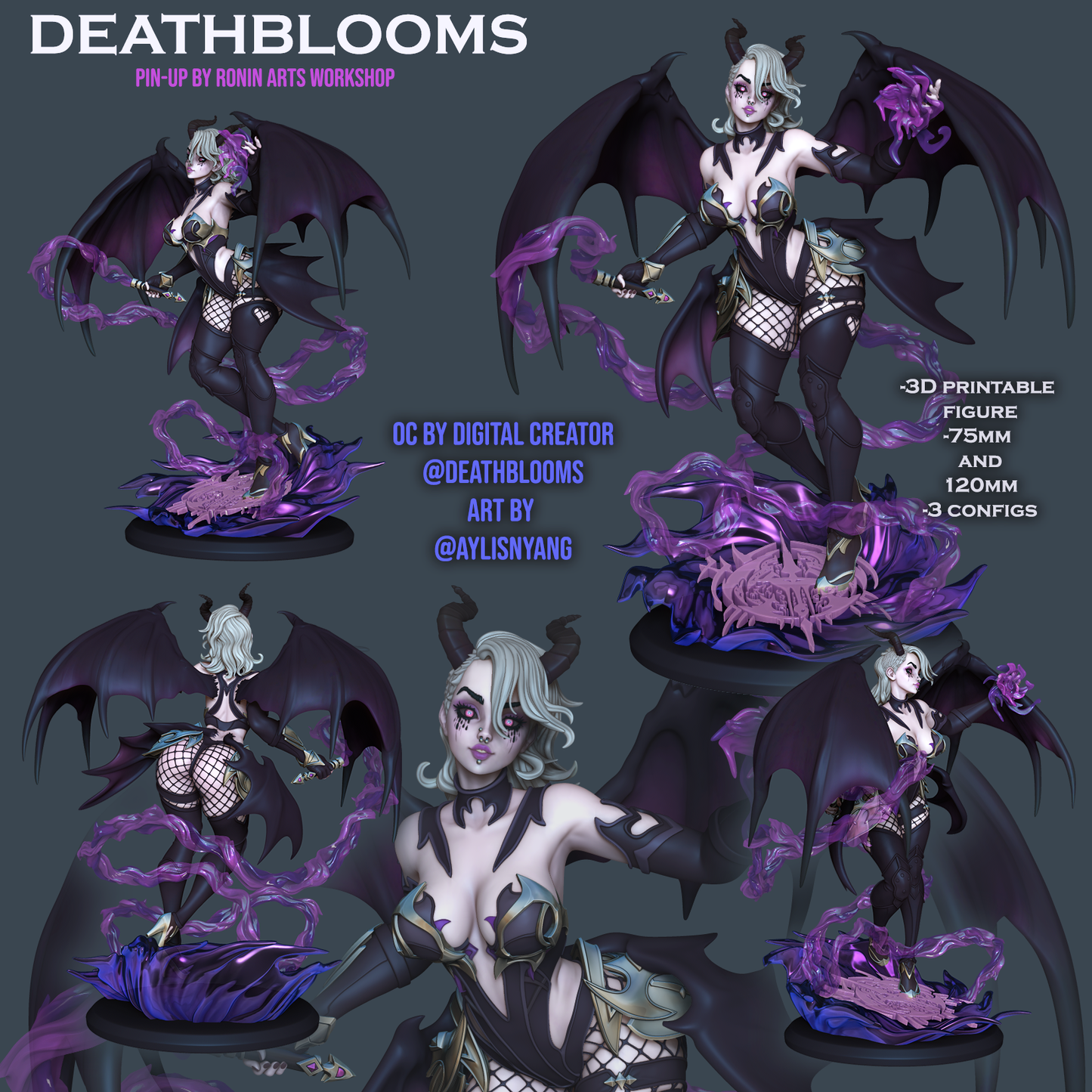 Deathblooms - SFW Piercing