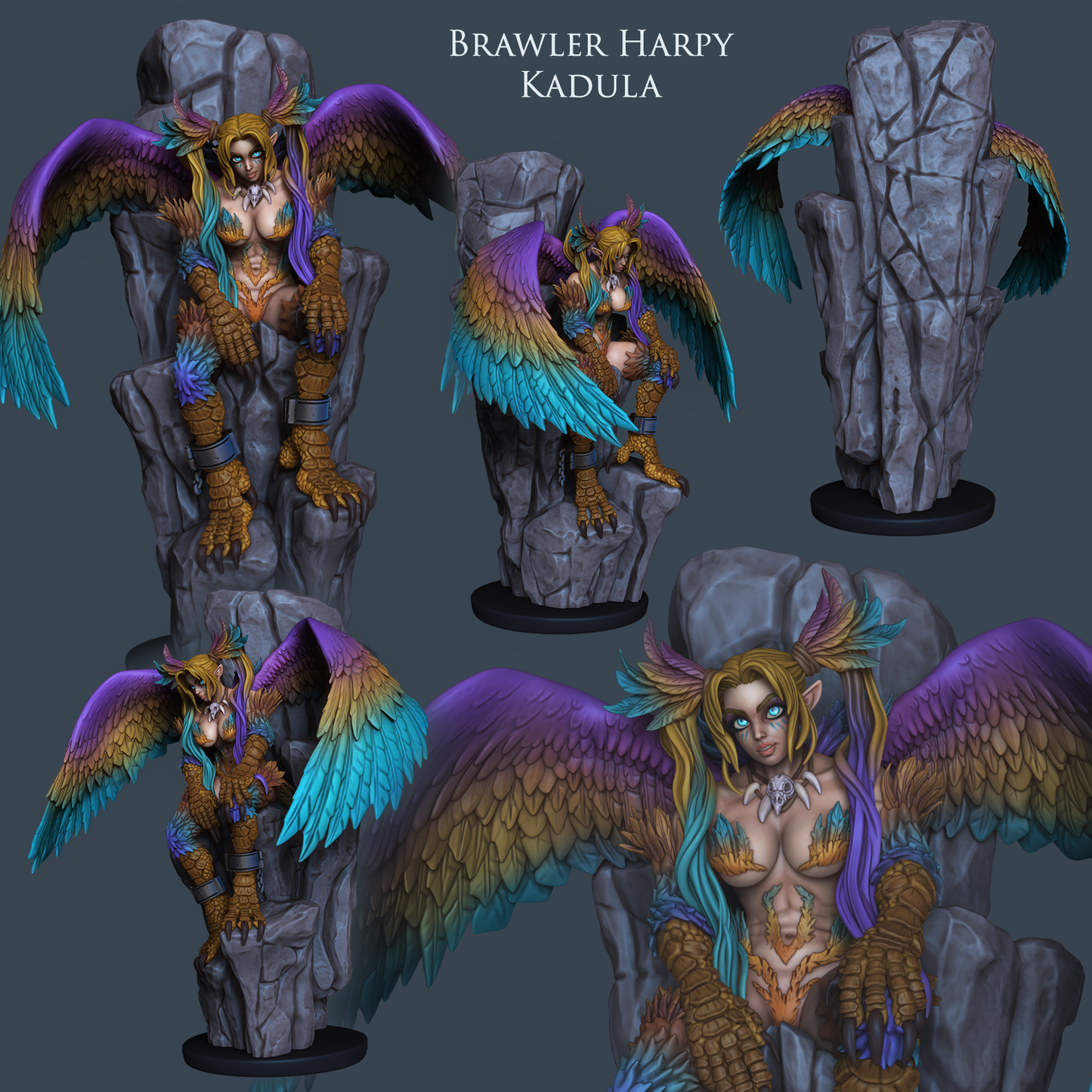 Brawler Harpy Kadula - SFW
