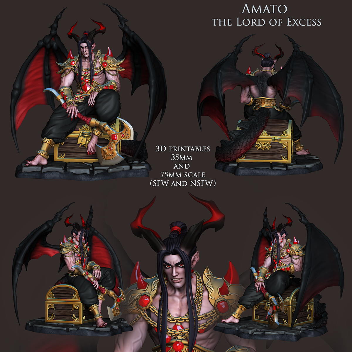 Amato - The lord of excess - SFW