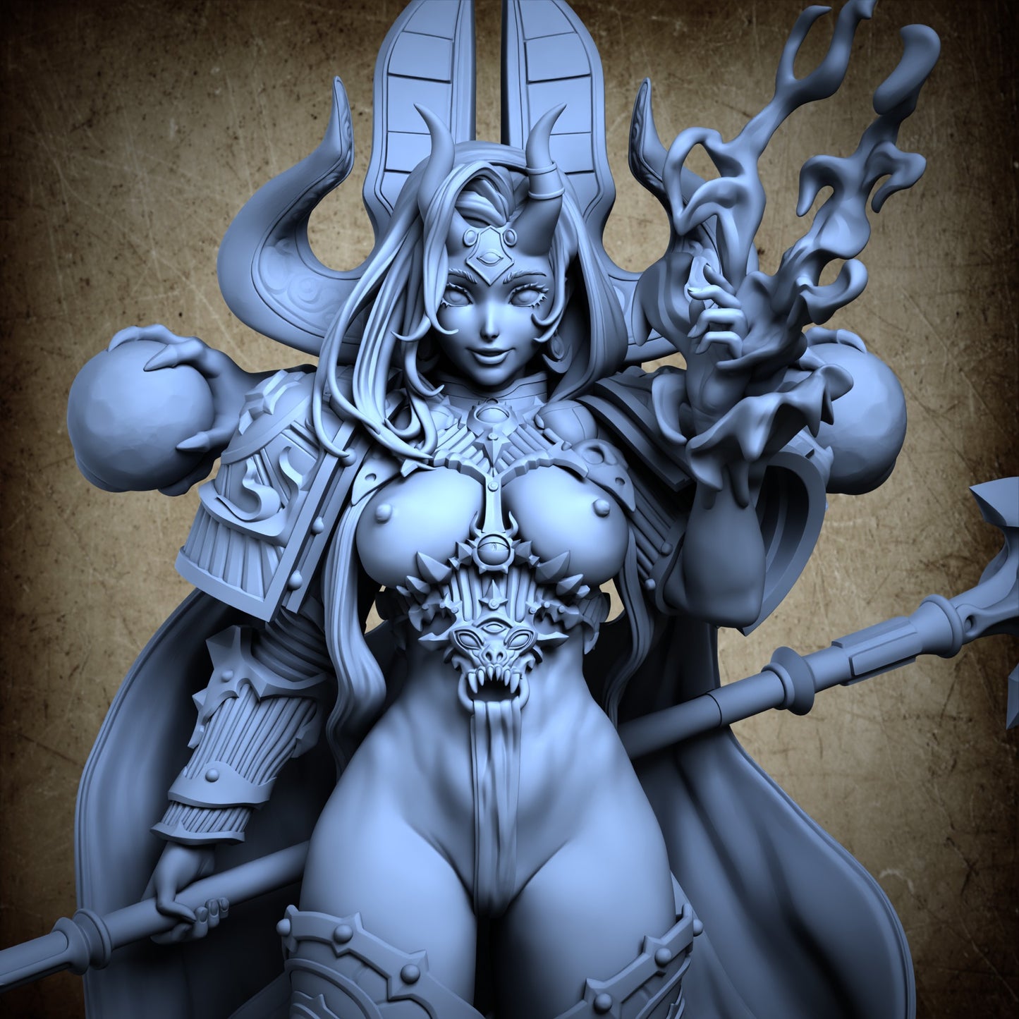Sorceress Magna (Big Boot) - Topless Boot B