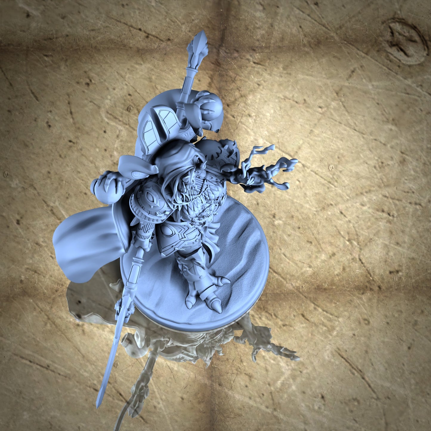 Sorceress Magna (Claws) - Armored Claws Greaves