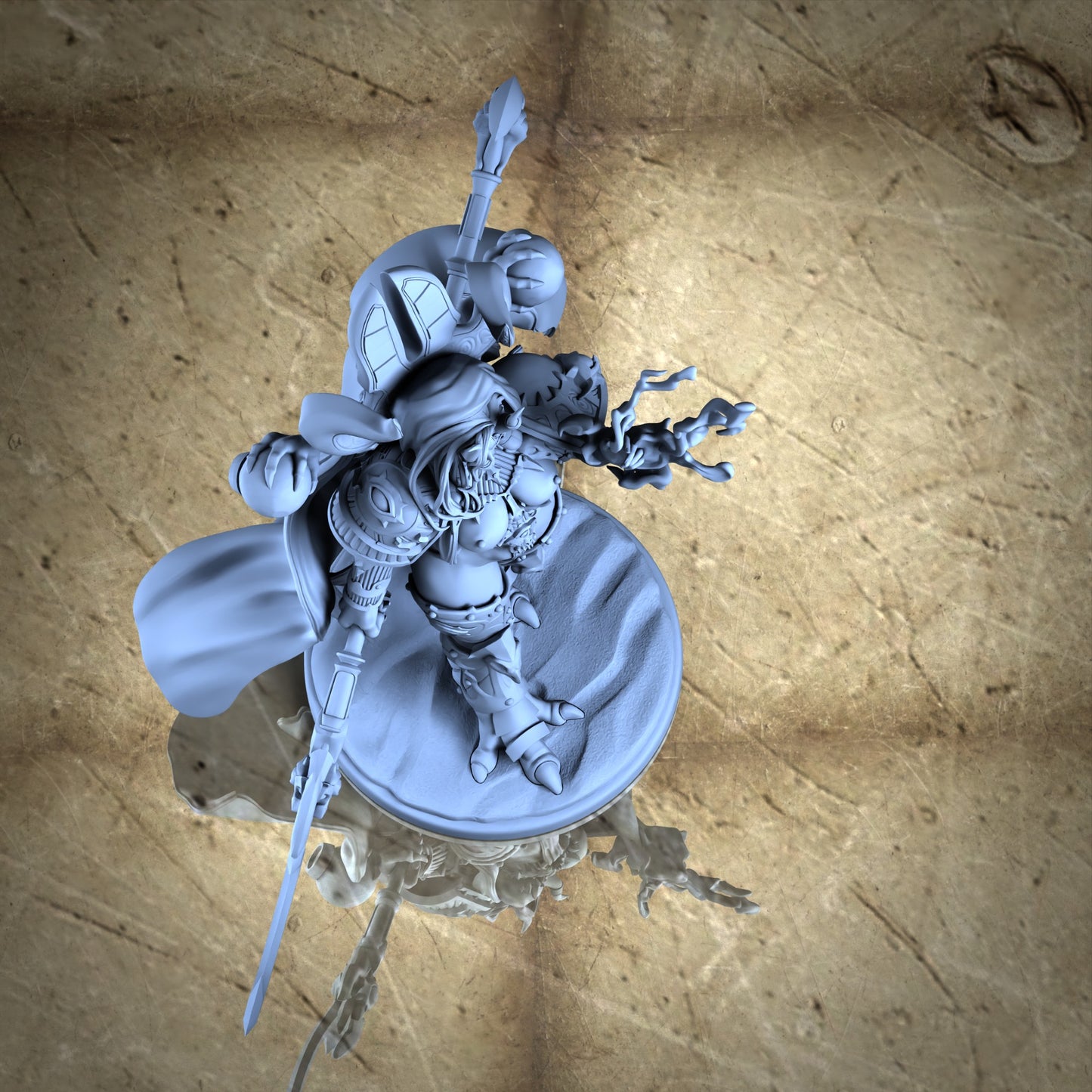 Sorceress Magna (Claws) - Topless Claw Greaves